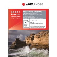 Hartie foto A3 Agfa lucioasa 240g/mp pachet de 20 coli Hartie foto A3 Agfa lucioasa 240g/mp pachet de 20 coli