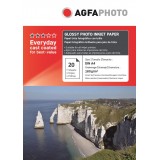 Hartie foto A4 Agfa lucioasa 180g/mp pachet de 20 coli Hartie foto A4 Agfa lucioasa 180g/mp pachet de 20 coli