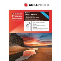 Hartie foto A4 Agfa mata fata-verso 220g/mp pachet de 20 coli Hartie foto A4 Agfa mata fata-verso 220g/mp pachet de 20 coli