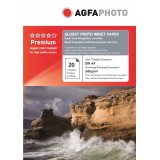 Hartie foto A4 Agfa lucioasa 240g/mp pachet de 20 coli Hartie foto A4 Agfa lucioasa 240g/mp pachet de 20 coli