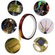Banda adeziva termorezistenta ingusta tip Kapton pentru sublimare, imprimare 3D sau izolare electrica - 33 m x 10 mm, culoare caramel