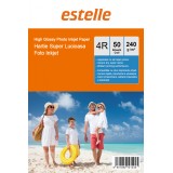 Hartie foto 4R (10x15) glossy single side 240g/mp la pachet de 50 coli Hartie foto 4R (10x15) glossy single side 240g/mp la pachet de 50 coli