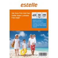 Hartie foto 4R (10x15) glossy single side 240g/mp la pachet de 50 coli Hartie foto 4R (10x15) glossy single side 240g/mp la pachet de 50 coli