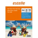 Hartie foto A4 glossy single side 180g/mp la pachet de 20 coli Hartie foto A4 glossy single side 180g/mp la pachet de 20 coli