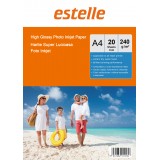 Hartie foto A4 glossy single side 240g/mp la pachet de 20 coli Hartie foto A4 glossy single side 240g/mp la pachet de 20 coli