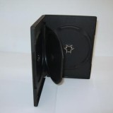 Carcasa DVD neagra pentru 3 discuri, grosime 14mm Carcasa DVD neagra pentru 3 discuri, grosime 14mm