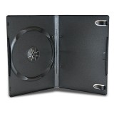 Carcasa DVD neagra 14mm single Carcasa DVD neagra 14mm single