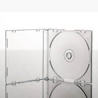 Carcasa CD slim cu tava transparenta- grosime 5.2 mm