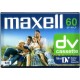 Caseta pentru camera video miniDV (DVM) Maxell  60min SP / 90min LP