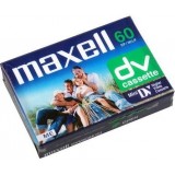 Caseta pentru camera video miniDV (DVM) Maxell 60min SP / 90min LP Caseta pentru camera video miniDV (DVM) Maxell 60min SP / 90min LP