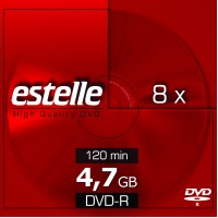DVD-R 4.7GB estelle viteza 8x cu carcasa slim CD DVD-R 4.7GB estelle viteza 8x cu carcasa slim CD