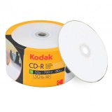CD R80 Kodak inkjet printabil lucios (glossy) viteza 52x- pachet de 50 discuri CD R80 Kodak inkjet printabil lucios (glossy) viteza 52x- pachet de 50 discuri