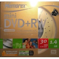 mini DVD+RW 1.4GB Memorex mini DVD+RW 1.4GB Memorex